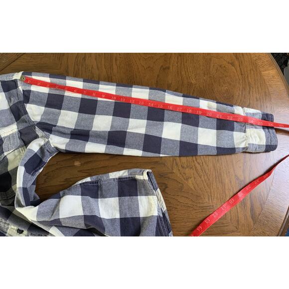 Sonoma Flannel Button Up Shirt Men's XL Long Sleeve Multicolor Check Cotton - Picture 10 of 10